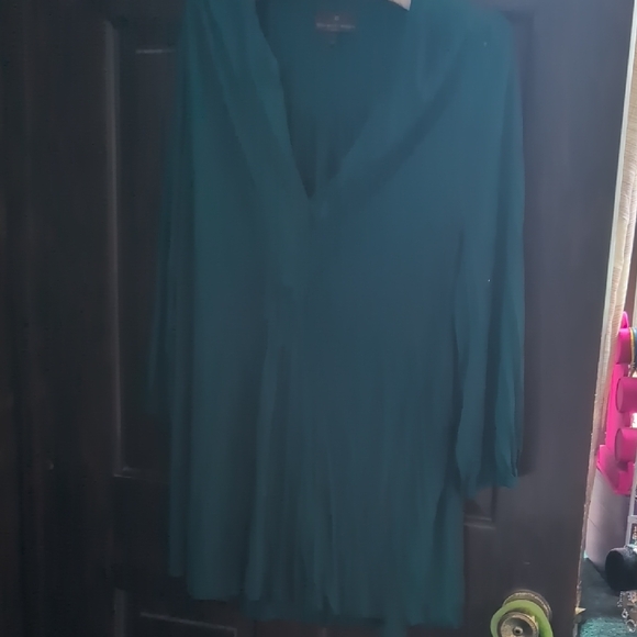 Fenn Wright Manson Teal Blouse - Picture 1 of 4